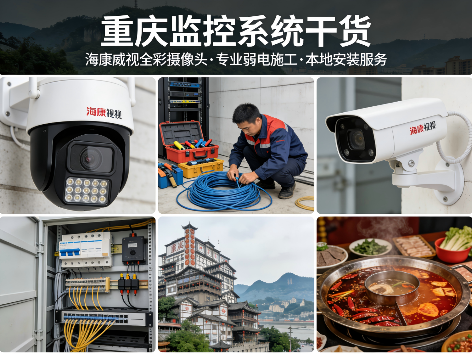 重庆监控系统怎么选？本地弱电施工团队教你